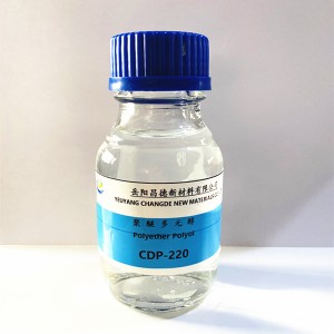 CASE poliols 220 poliuretāna elastomēram, līmēm, hermētiķiem, ūdensnecaurlaidīgam pārklājumam un seguma materiāliem